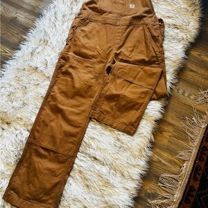 Carhartt Women’s Tan Cargo Overalls